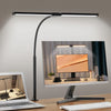 Double Head Dimmable LED Desk Lamp with Clamp for Home Office