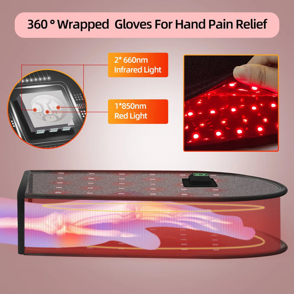 Red Light therapy for hands - Joint Pain Relief Treatement