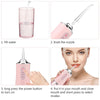 Cordless Water Flosser – Portable Rechargeable Oral Irrigator for Deep Cleaning