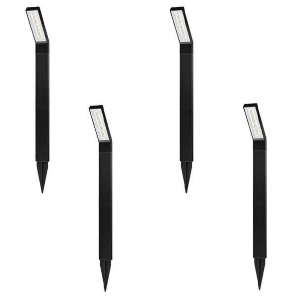 1/4 Pack Solar Pathway Lights Outdoor Waterproof LED Garden Lamps for Lawn and Landscape