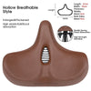 Wide Ergonomic Bike Saddle for MTB E Bike and City Bicycle Comfort