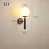 Modern Wall Light Fixture – Sleek Wall Lamp for Bedroom and Living Room Decor – Energy Efficient Sconce with Easy Installation