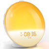 Sunrise Alarm Clock with FM Radio, Dual Alarms, Night Light, and 15 Color Options – Wake Up Light for Gentle Mornings