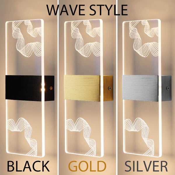 Modern LED Acrylic Wall Lamp – Nordic Wall Sconce Lighting for Home Décor, Stylish Energy-Efficient Wall Lights