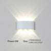 Modern Waterproof LED Wall Light for Indoor and Outdoor Use
