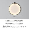 Moon LED Wall Light – Modern Wall Lamp for Bedroom, Living Room, and Hallway