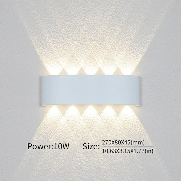 Modern Waterproof LED Wall Light for Indoor and Outdoor Use