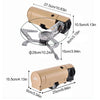 Portable Folding Butane Camping Stove with High-Fire Power 2670W