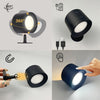 Rechargeable 360° Rotatable Magnetic LED Wall Light – Adjustable Wireless Night Lamp