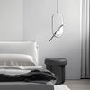 Black Nordic Magpie Bird LED Pendant Lamp – Stylish Indoor Chandelier for Kitchen and Bedroom Lighting-4