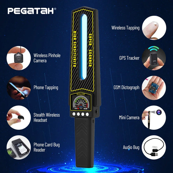 Smart Bug Detector with GPS Signal Interference and AI Detection