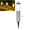 Solar Stainless Steel LED Garden Pathway Lights – Weatherproof Outdoor Decor