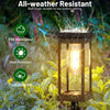 4PCS Solar Pathway Lights Outdoor Waterproof Landscape LED Lamps for Garden and Walkway