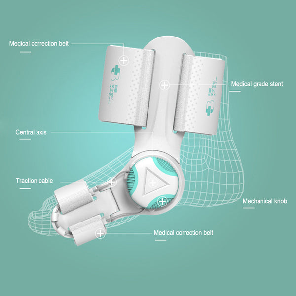 Upgraded Toe Bunion Corrector – Adjustable Orthopedic Splint for Pain Relief & Alignment