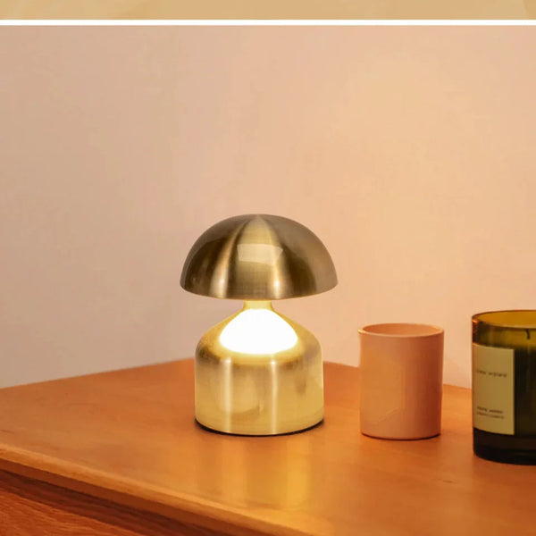 Rechargeable LED Touch Table Lamp – USB Dimmable Night Light with 3 Color Modes for Bedroom, Bedside & Reading