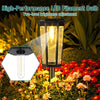 Solar Pathway Lights Waterproof LED Garden Lamps Outdoor