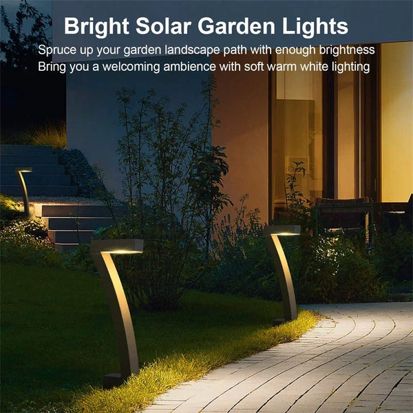 Solar LED Garden Lights – IP65 Waterproof Outdoor Garden Lamps for Yard, Driveway, Walkway & Patio