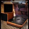 Wooden HiFi CD Player with Bluetooth 5.1 and Optical Output