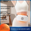 Portable Heated Belly Massage Belt with Vibration & Fat Burn Modes