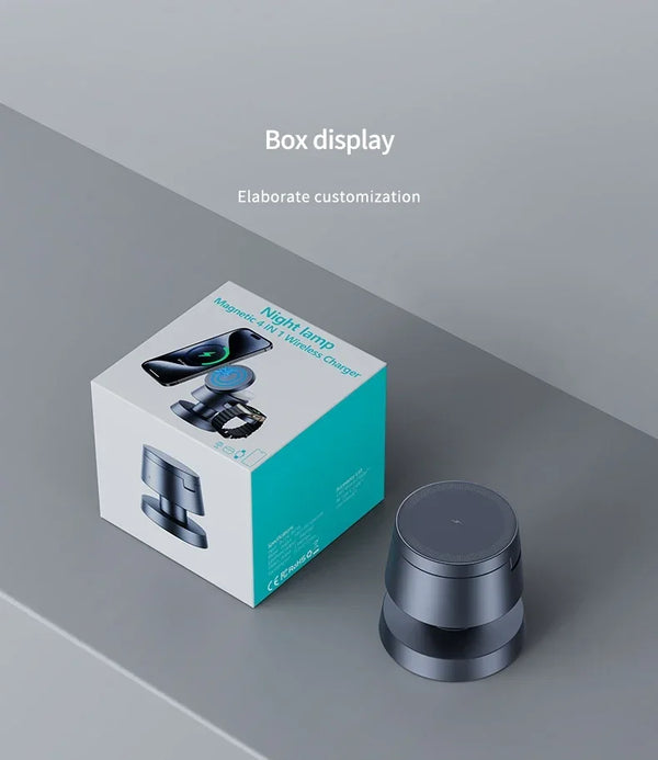 4 in 1 Magnetic Wireless Charging With Night Light