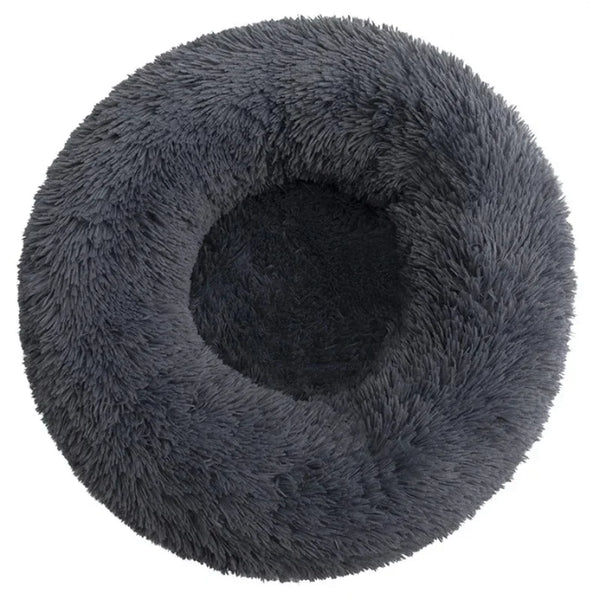 Super Soft Round Pet Bed – Plush, Cozy & Comfortable for Cats & Dogs