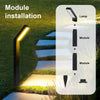 1/4 Pack Solar Pathway Lights Outdoor Waterproof LED Garden Lamps for Lawn and Landscape
