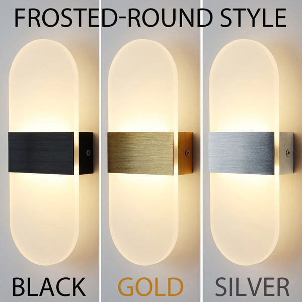 Variant image for Modern 6W LED Acrylic Wall Lamp – Nordic Wall Sconce Lighting for Home Décor, Stylish Energy-Efficient Wall Lights-28