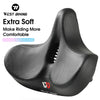 Wide Ergonomic Bike Saddle for MTB E Bike and City Bicycle Comfort