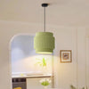 Elegant Green and Beige Resin Chandelier Light with Adjustable Wire – Modern Dining Room Chandelier for Stylish Interiors