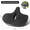 Wide Ergonomic Bike Saddle for MTB E Bike and City Bicycle Comfort