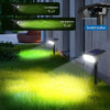 Solar LED Outdoor Spotlight with 2 Brightness Modes – Waterproof Landscape Light for Garden and Pathway Security