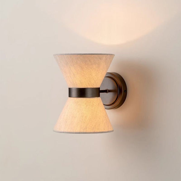 Wabi-Sabi Silk Wall Light with Sculptural Design - Ambient Wall Lamp for Tranquil Spaces 1