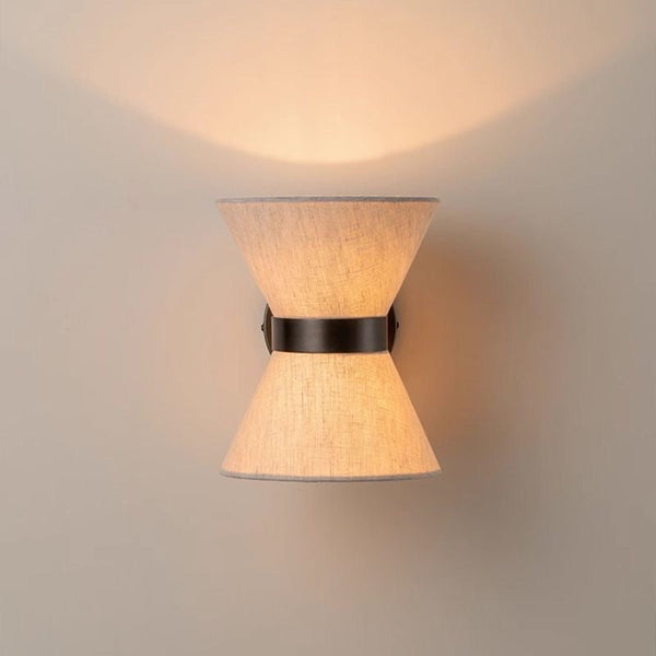 Wabi-Sabi Silk Wall Light with Sculptural Design - Ambient Wall Lamp for Tranquil Spaces 4