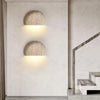 Wall Lamp with Unique Wabi-Sabi Design - Retro Stone Sconce for Cozy Ambiance 0