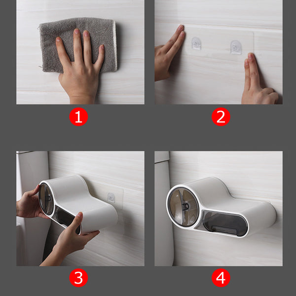 Self Adhesive Waterproof Paper Holder