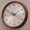 Silent Solid Wood Wall Clock – American Style Decorative Home Accent