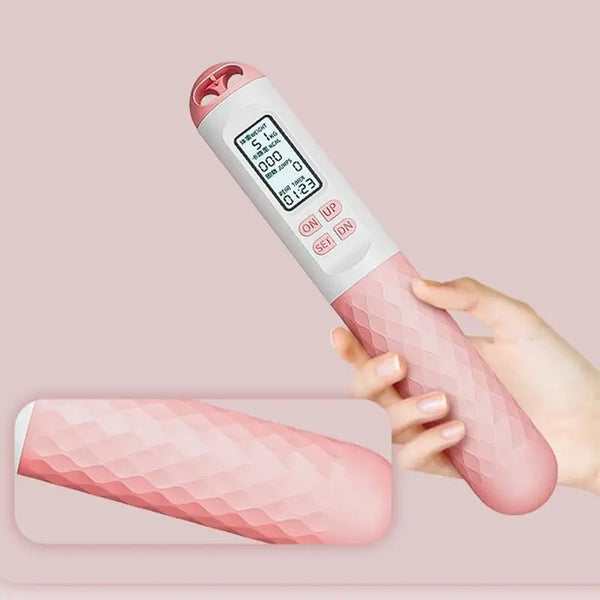 Weighted Cordless Jump Rope with Counter – Smart Fitness Skipping Rope for Home Workouts