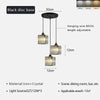 Modern Three-Head Chandelier Light for Dining Room – Minimalist Nordic Design