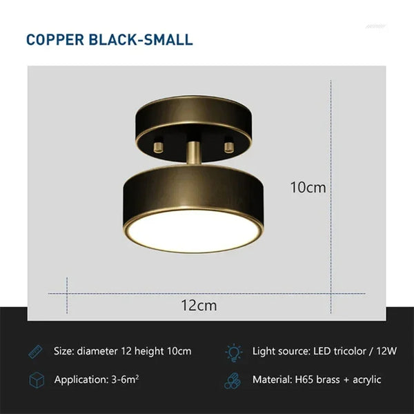 Modern Rotatable LED Ceiling Light Fixture