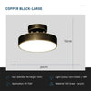 Modern Rotatable LED Ceiling Light Fixture