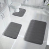 Memory Foam Non Slip Bath Mat - 3pcs Set