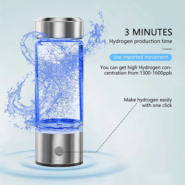 Premium Hydrogen Water Bottle