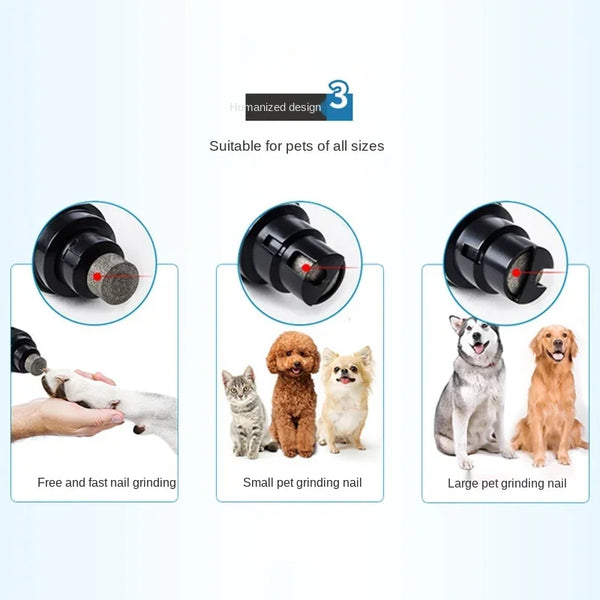 Professional Pet Nail Clipper With Led for Dogs and Cats