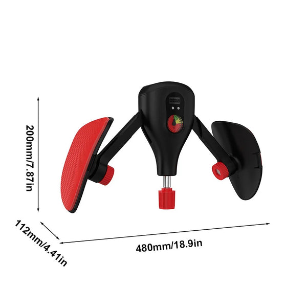 Pelvic Floor Muscle Trainer – Adjustable Thigh Master & Kegel Exerciser with Counter