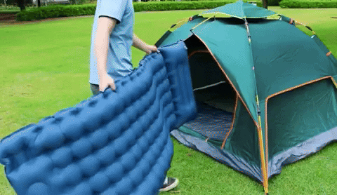 Camping Inflatable Mattress – Portable & Comfortable Air Bed for Outdoor Adventures