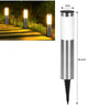 Solar Stainless Steel LED Garden Pathway Lights – Weatherproof Outdoor Decor