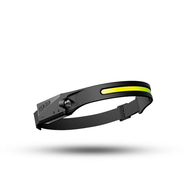 Rechargeable Waterproof 230° LED Headlamp – Headlight With Motion Detection