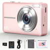 44MP HD Digital Camera with 16X Zoom and Full HD Video Recording
