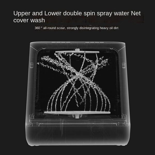 Countertop Dishwasher Machine with 6 Programs & 5L Water Tank