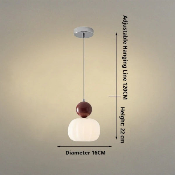 Nordic LED Pendant Light – Minimalist Macaroon Hanging Light for Kitchen and Living Room